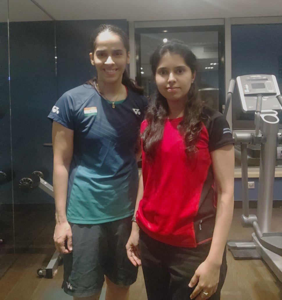 Photo with Saina Nehwal