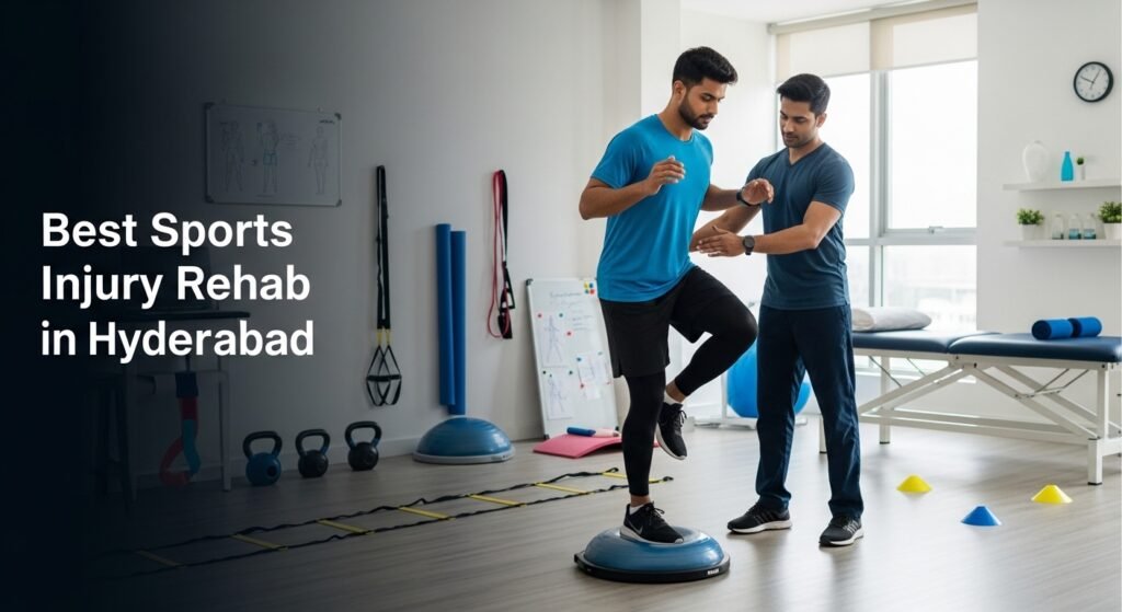 Best Sports Injury Rehab in Hyderabad for Athletes & Active Professionals