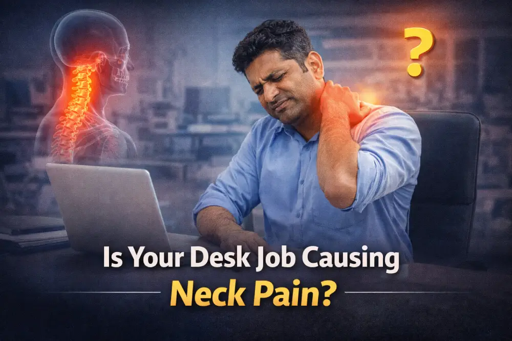 Neck Pain in IT Professionals: Why Physiotherapy Is the Permanent Solution