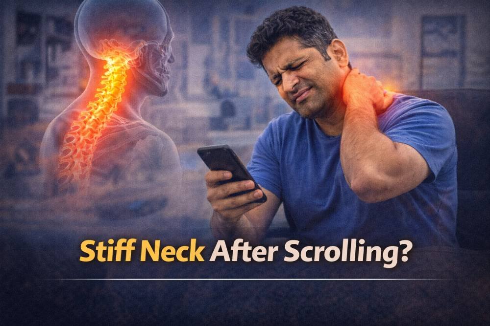 Physiotherapy Treatment for Neck Pain: How Mobile Usage Is Causing “Text Neck” in Hyderabad