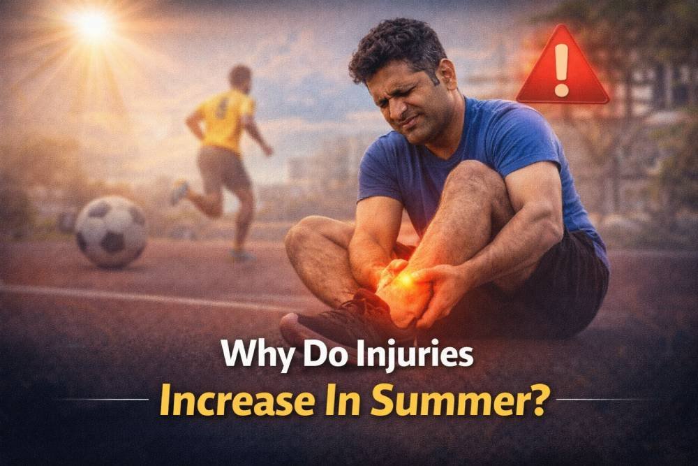 Sports Injury Rehab in Hyderabad: Why Injuries Increase in Summer & How to Recover Faster