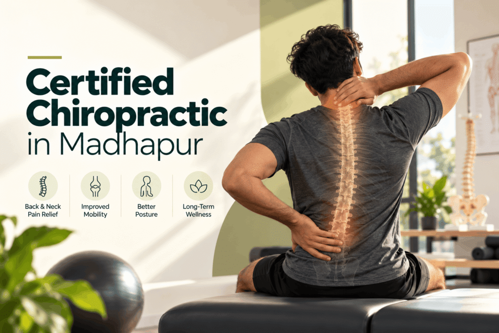 Certified Chiropractic in Madhapur