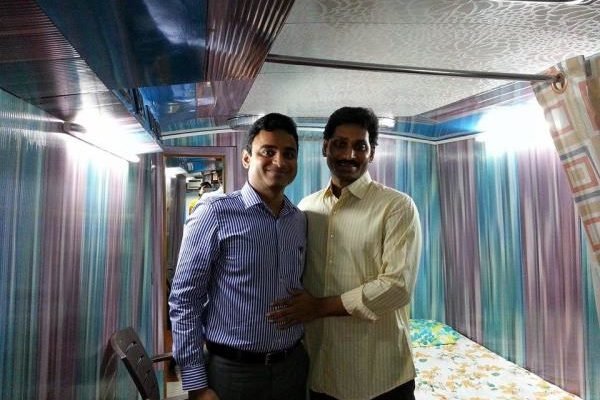 Dr. Kapil with Chief Minister Jagan Mohan Reddy